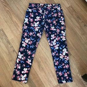 Gap Floral Khaki Pants